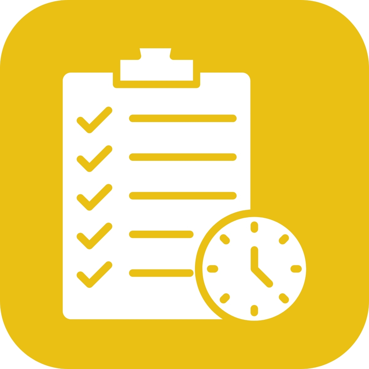 An icon of a planner representing Step 4 in creating an LSAT study schedule